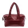 Image 5 : Chanel Burgundy Black Quilted leather Coco Cocoon Reversible Tote Bag