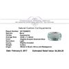 Image 2 : 10.92 ct.Natural Cushion Cut Aquamarine
