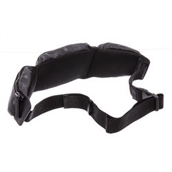 MCM Black Visetos Coated Canvas Large Jemison Sling Bag