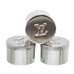 Louis Vuitton Silver Bougies De Voyage Candle Holder Set