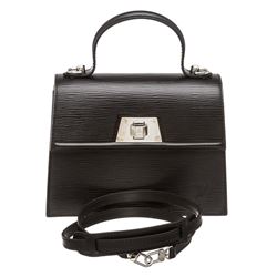 Louis Vuitton Black Epi Leather Sevigne PM Bag