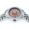 Image 6 : Rolex Ladies Stainless Steel Quickset Salmon Diamond Lugs Jubilee Datejust Wrist