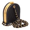 Image 2 : Chanel Vintage Quilted Canvas Mini Frame Bag
