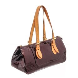 Louis Vuitton Amarante Monogram Vernis Leather Rosewood Ave Bag