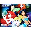 Image 1 : 50cm Disney Princess 3D Comic Wall