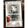 Image 1 : 1991 85cm Bass Pale Ale / Bass Brewery Friedrich Nietzsche