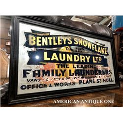 77cm Bentleys Snowflake Laundry/American Pub Mirror