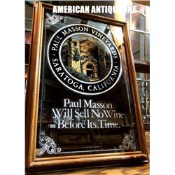 51cm Paul Masson / American Pub Mirror