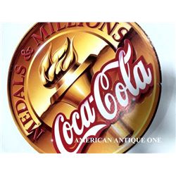 49cm USA Coca-Cola medal & Millions Olympic model