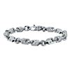 Image 1 : 4.03 CTW Diamond Bracelet 14K White Gold - REF-496M2F