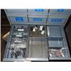 Image 8 : 17" x 21" Durham Steel Storage Unit w/ Contents