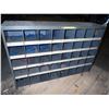 Image 1 : 34" x 8-1/2" x 23" Steel Pigeon Hole Organizer