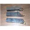 Image 1 : (3) 1.25" x 1.25" Lathe Tool Holders