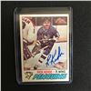 Image 1 : RICK KEHOE SIGNED HOCKEY CARD
