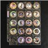 Image 1 : WAYNE GRETZKY COCA COLA FUTURES STARS POGS LOT
