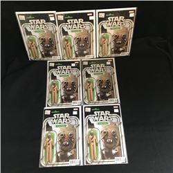 Star Wars #8 (2015) : JTC Tusken Raider Action Figure Variant Cover Lot (7 Books)