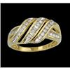 Image 1 : Triple Swirl Diamond Ring