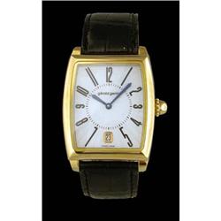 Brand New 18KY Gold Gerald Genta Gents Solo Wat