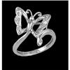 Image 1 : Beautiful Butterfly Diamond Ring