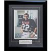 Image 1 : CUSTOM FRAMED BERT REYNOLDS SIGNED THE LONGEST YARD 8 X 0  ( FROZEN POND COA)