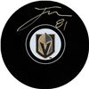 Image 1 : JONATHAN MARCHESSAULT SIGNED VEGAS HOCKEY PUCK  ( FROZEN POND COA)
