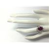 Image 4 : 4.03 CTW Natural Red Ruby Diamond Ring 18K Solid White Gold