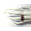 Image 4 : 6.31 CTW Natural Red Ruby And Diamond Ring 14K Solid Yellow Gold