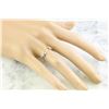 Image 5 : 0.10 CTW Diamond 18K Rose Gold Double X Open Front Ring