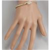 Image 3 : 1.00CTW Natural Diamond Bracelet In 18K Solid Yellow Gold