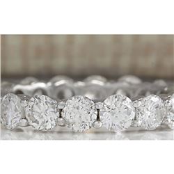 2.70 CTW Natural Diamond Ring In 18K Solid White Gold