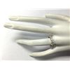 Image 4 : 2.70 CTW Natural Diamond Ring In 18K Solid White Gold