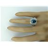 Image 5 : 6.95 CTW Zircon 18K White Gold Diamond Ring