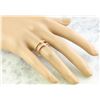 Image 5 : 0.12 CTW Diamond 18K Dual Triangle Rose Gold Ring