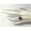 Image 4 : 4.16 CTW Natural Blue Tanzanite And Diamond Ring In 14K Solid Rose Gold