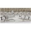 Image 2 : 4.80CTW Natural Diamond Bracelet In 18K Solid White Gold