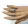 Image 4 : 1.80 CTW Natural Blue Zircon Ring 18K Solid Yellow Gold