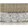 Image 1 : 2.56 CTW Natural Diamond Ring In 14K Solid White Gold