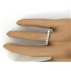 Image 5 : 1.50 CTW Natural Diamond 18K Solid White Gold Ring