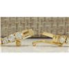 Image 3 : 22.92CTW Natural Tanzanite And Diamond Necklace In 18K Yellow Gold