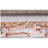 Image 2 : 4.20 CTW Natural Diamond Bracelet In 14k Rose Gold