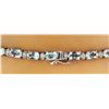 Image 3 : 38.80 CTW Aquamarine 18K White Gold Diamond Necklace