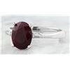 Image 2 : 1.70 CTW Ruby 18K White Gold Diamond Ring