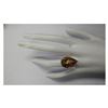 Image 4 : 13.75 CTW Natural Citrine And Diamond Ring 18K Solid Yellow Gold