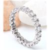 Image 3 : 1.20 CTW Natural Diamond 18K Solid White Gold Ring