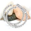 Image 3 : 2.25 CTW Natural Diamond 18K Solid White Gold Earrings