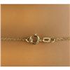 Image 4 : 0.30 CTW Diamond 18K Yellow Gold Infinity Necklace