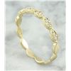 Image 3 : 0.15 CTW Diamond 18K Yellow Gold Ring