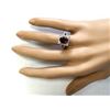 Image 4 : 2.77 CTW Natural Pink Sapphire And Diamond Ring In 14k White Gold