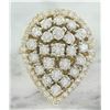 Image 1 : 2.41 CTW  Diamond 18K Yellow Gold Ring