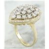 Image 3 : 2.41 CTW  Diamond 18K Yellow Gold Ring